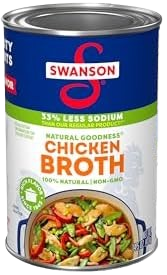 SWANSON CHICKEN BROTH 411G X1
