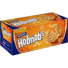 MCVITIES HOBNOBS OATY BISCUITS 180GX1