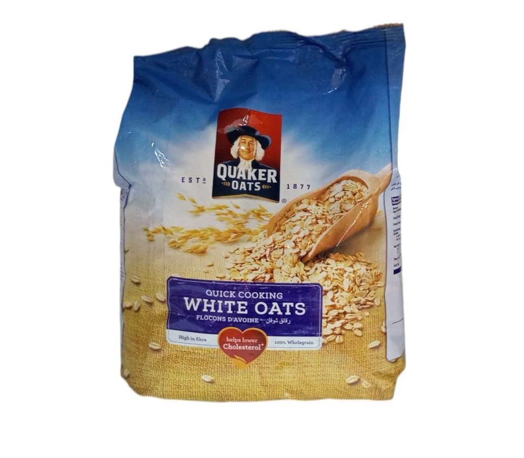 QUAKER OATS QUICK COOKING WHITE OATS 1.9KG X1